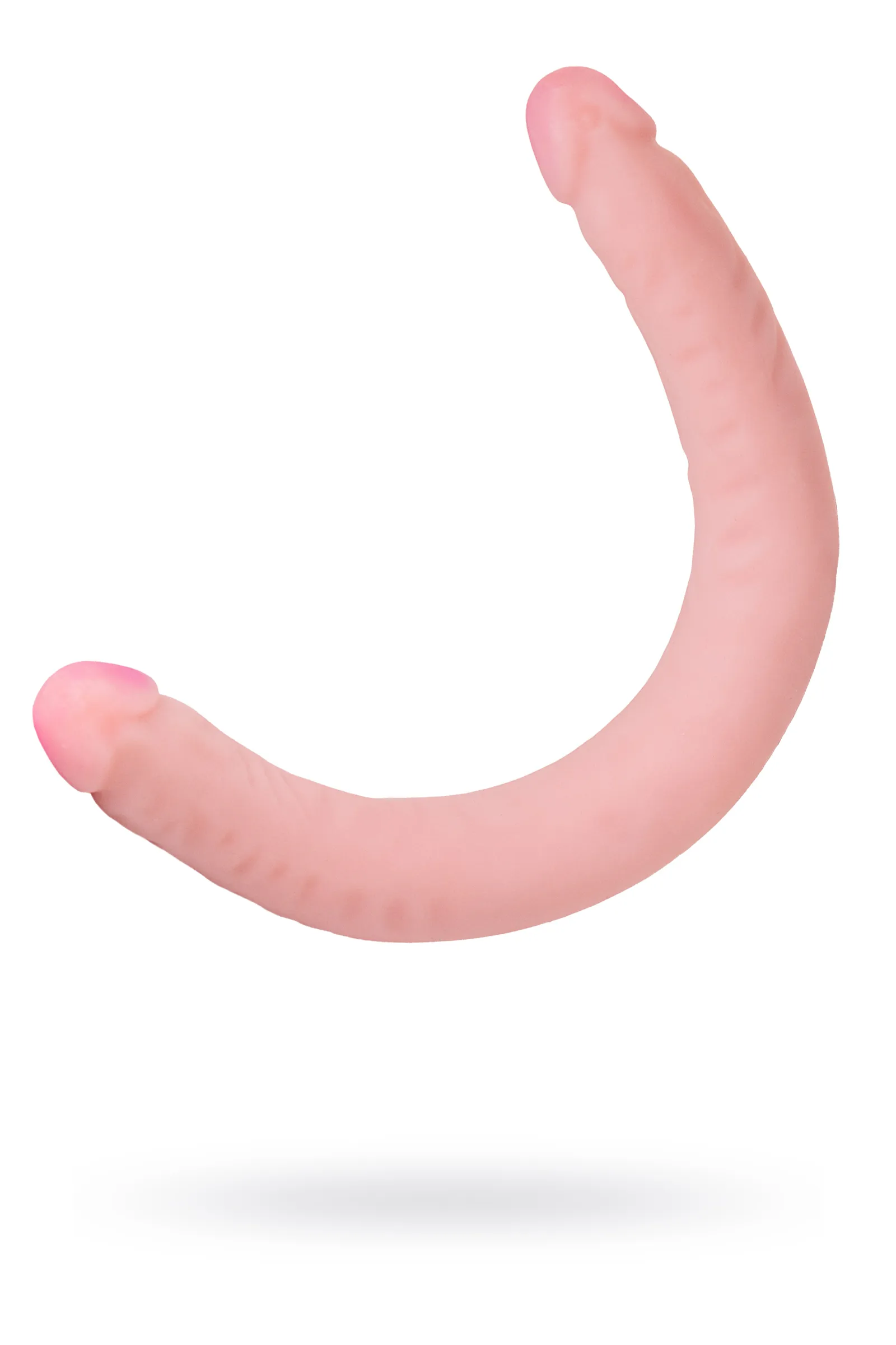 Фаллоимитатор  двустороний   LOVETOY LESBI TOUCH, телесный 43 см