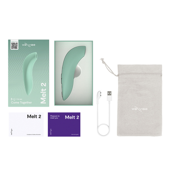 Бесконтактный клиторальный стимулятор WE-VIBE Melt 2 шалфей