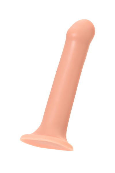 Страпон ремневой нереалистичный на присоске Strap-on-me, L, телесный, 19 см, Ø 3,7