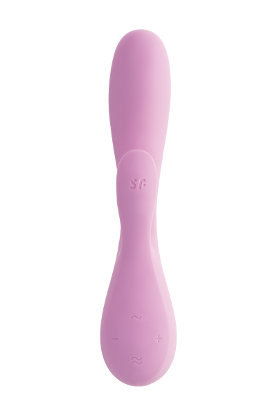 Нереалистичный вибратор Satisfyer Mono Flex, розовый, 11,0 см, Ø 4,0
