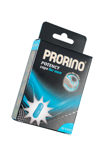 Энергетические капсулы Ero Prorino black line Libido, мужские, 10 шт.