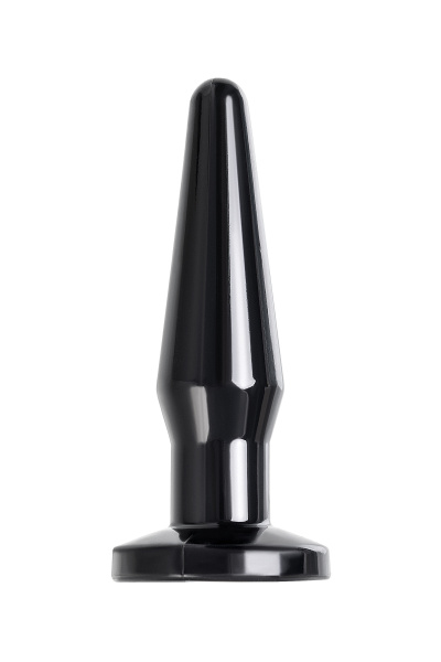 Анальная втулка TOYFA POPO Pleasure Gemini α, TPE, черная,12,1 см