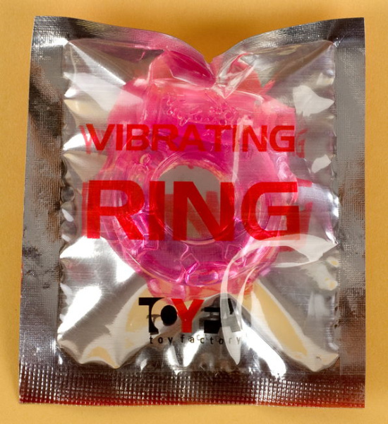 Виброкольцо, Розовое, 5,0 см, Ø 2,5