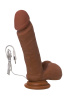 Вибратор TOYFA RealStick Elite Mulatto, Коричневый 21 см, Ø 4