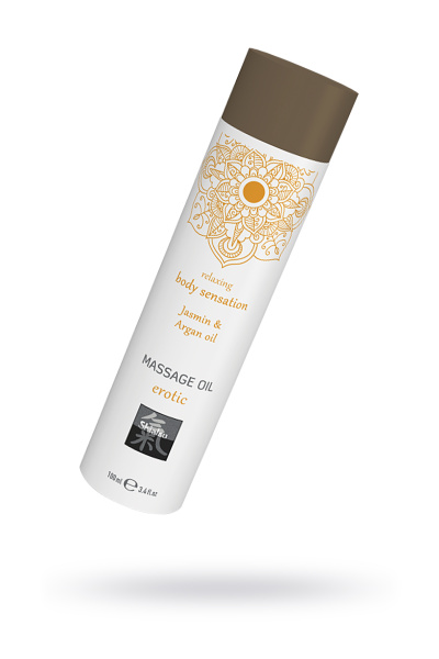 Массажное масло erotic - Жасмин и аргановое масло, 100 мл,